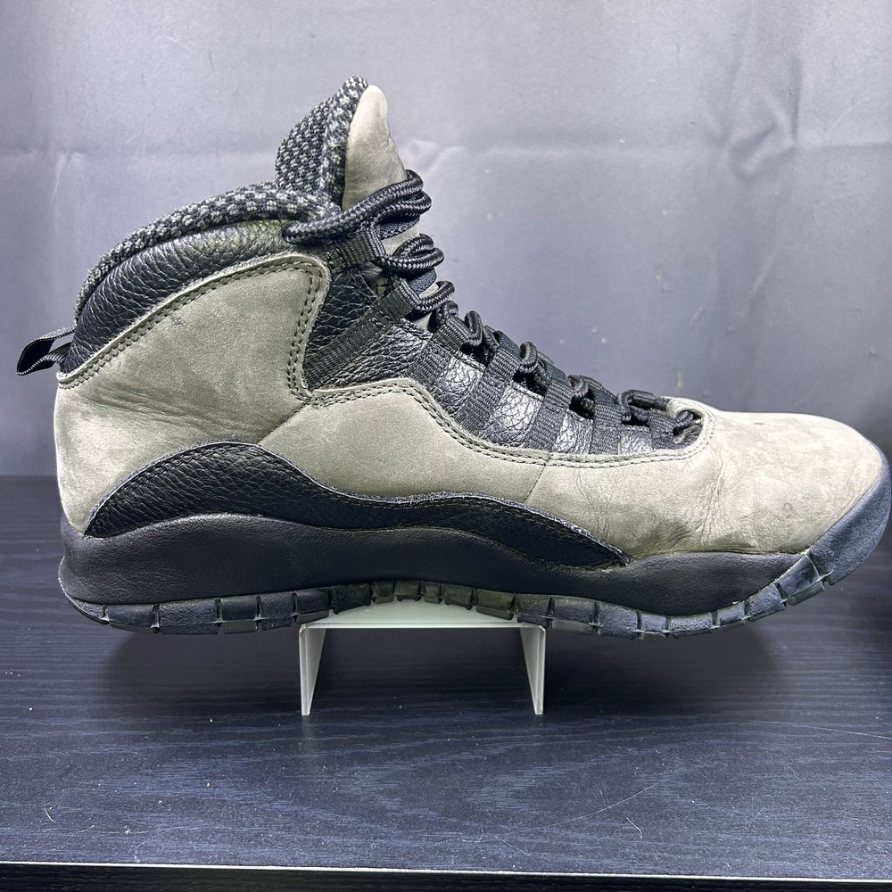 Nike Air Jordan 10 Retro Shadow 2018 Release Men's 11 Dark Gray Black 310805-002 - Picture 9 of 16